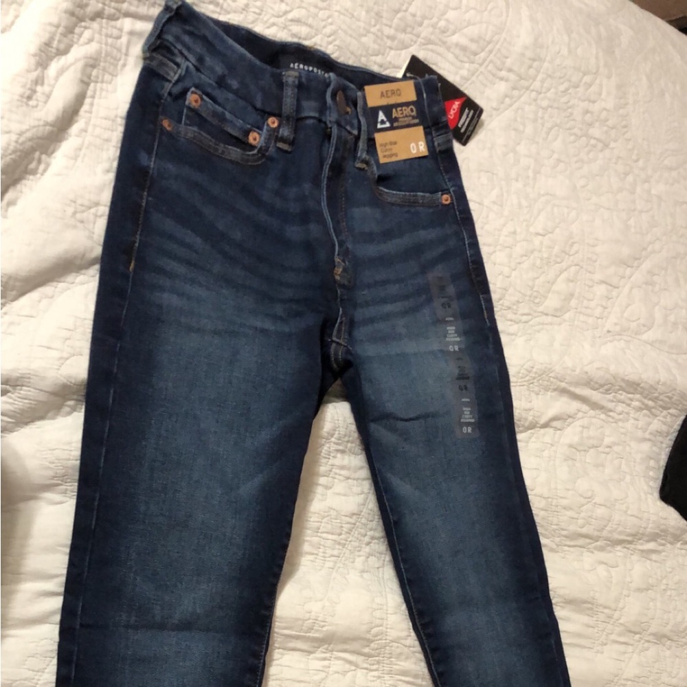 Aero High Rise Curvy Jeggin 0 R